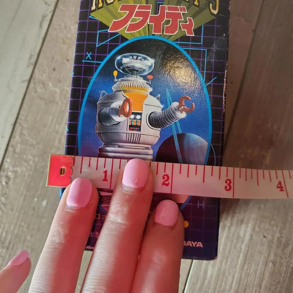 1985 Masudaya Lost in Space Robot YM-3 B-9 Wind up Japanese Toy Figure 80s - Picture 11 of 14